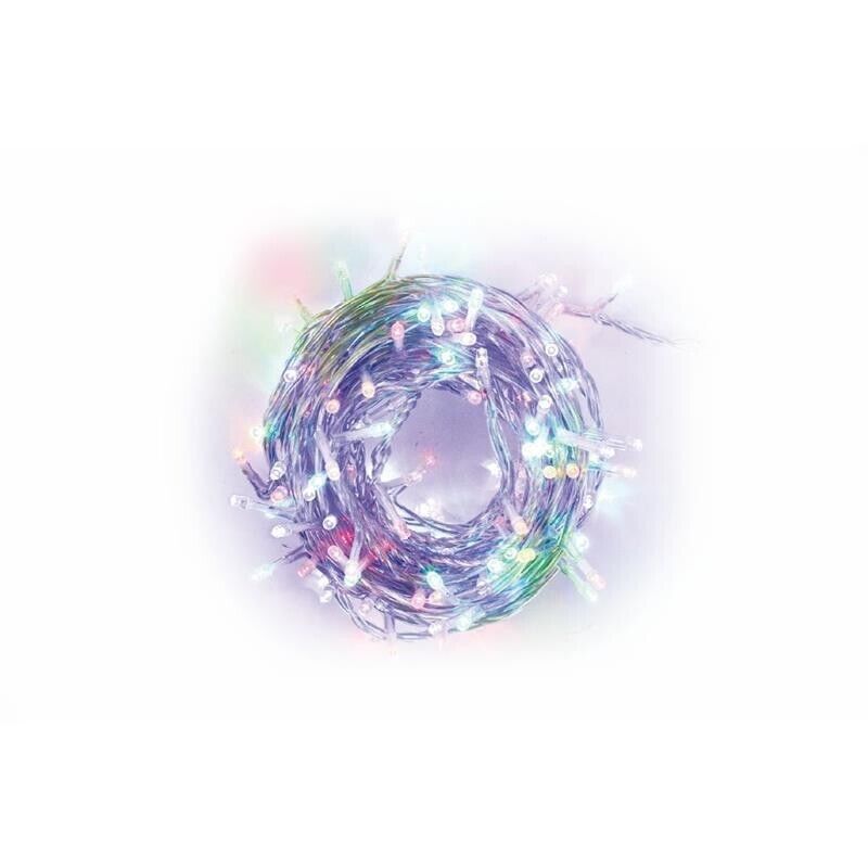 FILO 240 LED MULTICOLOR PER INTERNO CON FILO TRASPARENTE