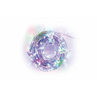 FILO 240 LED MULTICOLOR PER INTERNO CON FILO TRASPARENTE