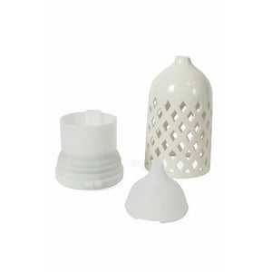 UMIDIFICATORE CERAMICA ROMBI DIFFUSORE ESSENZE 2 ASSORTIMENTI