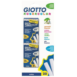 FILA GESSETTI 20 PZ BIANCHI