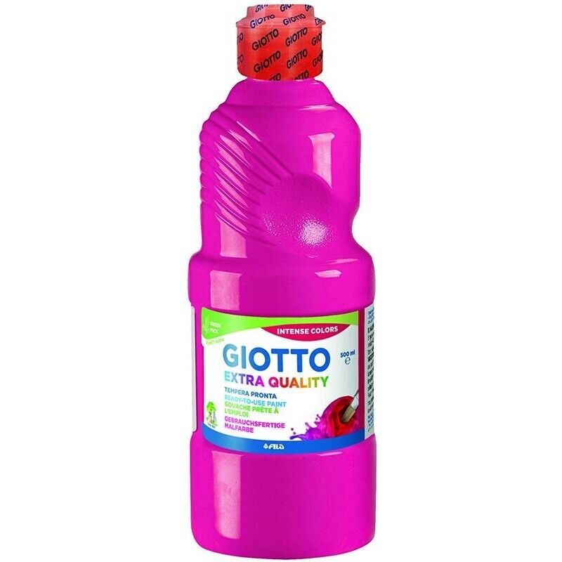 GIOTTO TEMPERA 500 ML MAGENTA LAVABILE SENZA GLUTINE