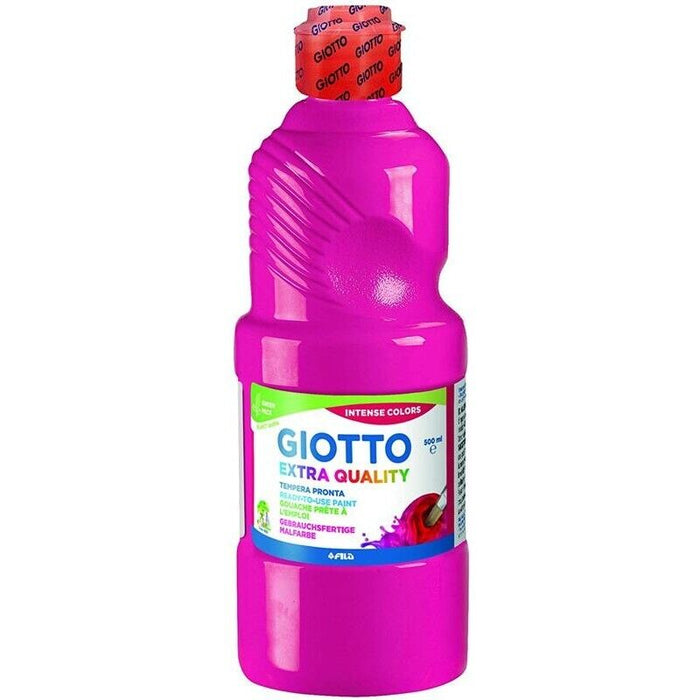 GIOTTO TEMPERA 500 ML MAGENTA LAVABILE SENZA GLUTINE