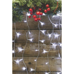 TENDA 160 LED PER USO ESTERNO BIANCO FREDDO