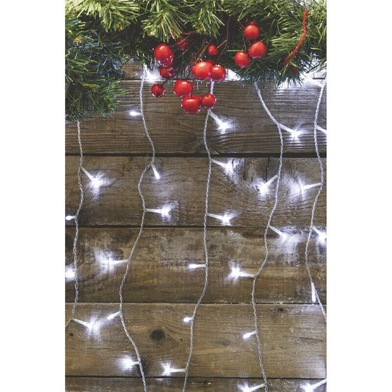 TENDA 160 LED PER USO ESTERNO BIANCO FREDDO