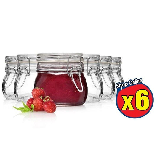 6 PZ FIDO VASO ERMETICO PER CONSERVE 500 CC