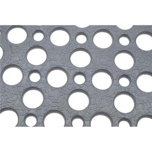 MAURY'S TAPPETO VASCA 74X36CM GRIGIO