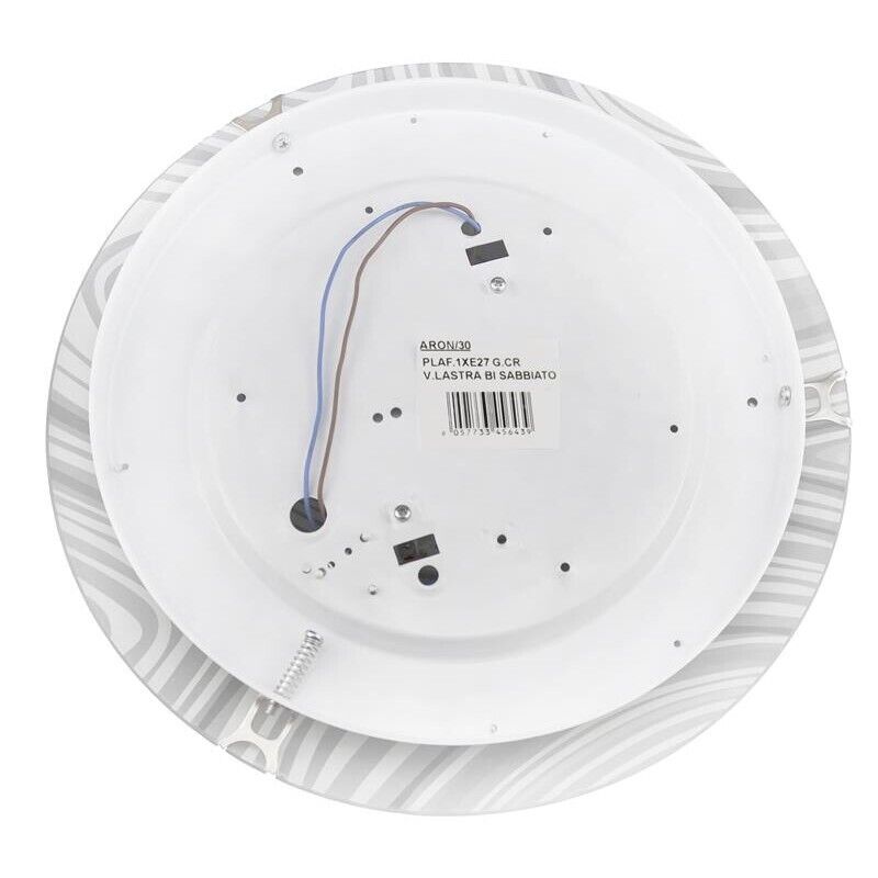ARON LAMPADA PLAFONIERA 1 LAMPADINA E27 30 CM