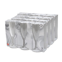 KIT 12 PZ CALYPSO VINO FLUTTINO CALICI IN VETRO DA 110 ML