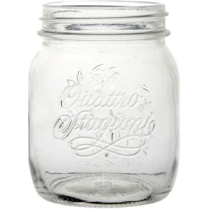 6 PZ BARATTOLO 700 CC BORMIOLI VASO PER CONSERVE TAPPO COMPATIBILE 86 MM