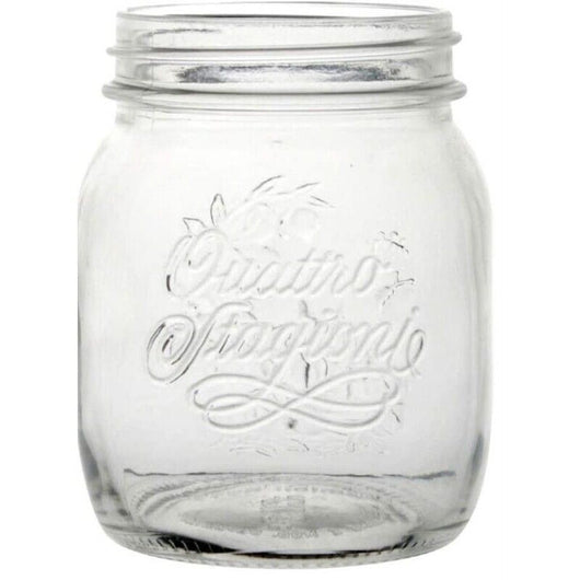 6 PZ BARATTOLO 700 CC BORMIOLI VASO PER CONSERVE TAPPO COMPATIBILE 86 MM