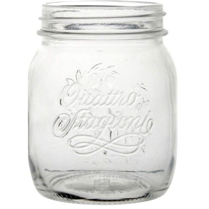 6 PZ BARATTOLO 700 CC BORMIOLI VASO PER CONSERVE TAPPO COMPATIBILE 86 MM