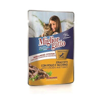 SET 24 BUSTE MIGLIOR GATTO STRACCETTI CON POLLO E TACCHINO 100 GR