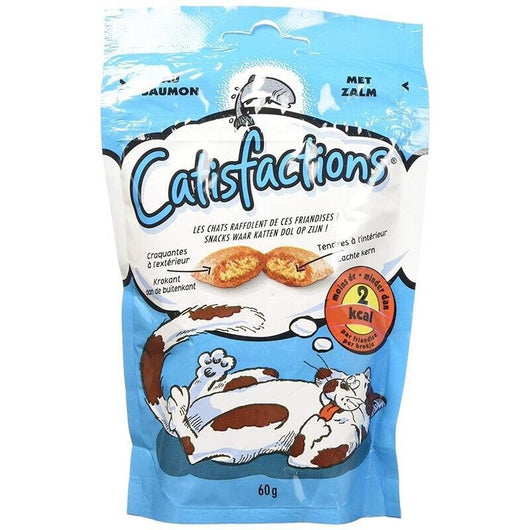 CATISFACTION SNACK BISCOTTINI PER GATTO 60 GR SALMONE