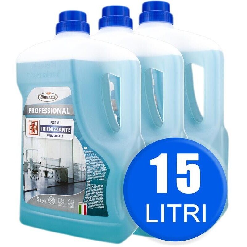 15LT MAURY'S PROFESSIONAL FORM IGIENIZZANTE UNIVERSALE IN CONF. DA 3X5 LT