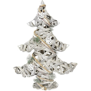 MAURY'S ALBERO DI NATALE IN LEGNO 55CM LINEA WOODY XMAS