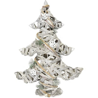 MAURY'S ALBERO DI NATALE IN LEGNO 55CM LINEA WOODY XMAS