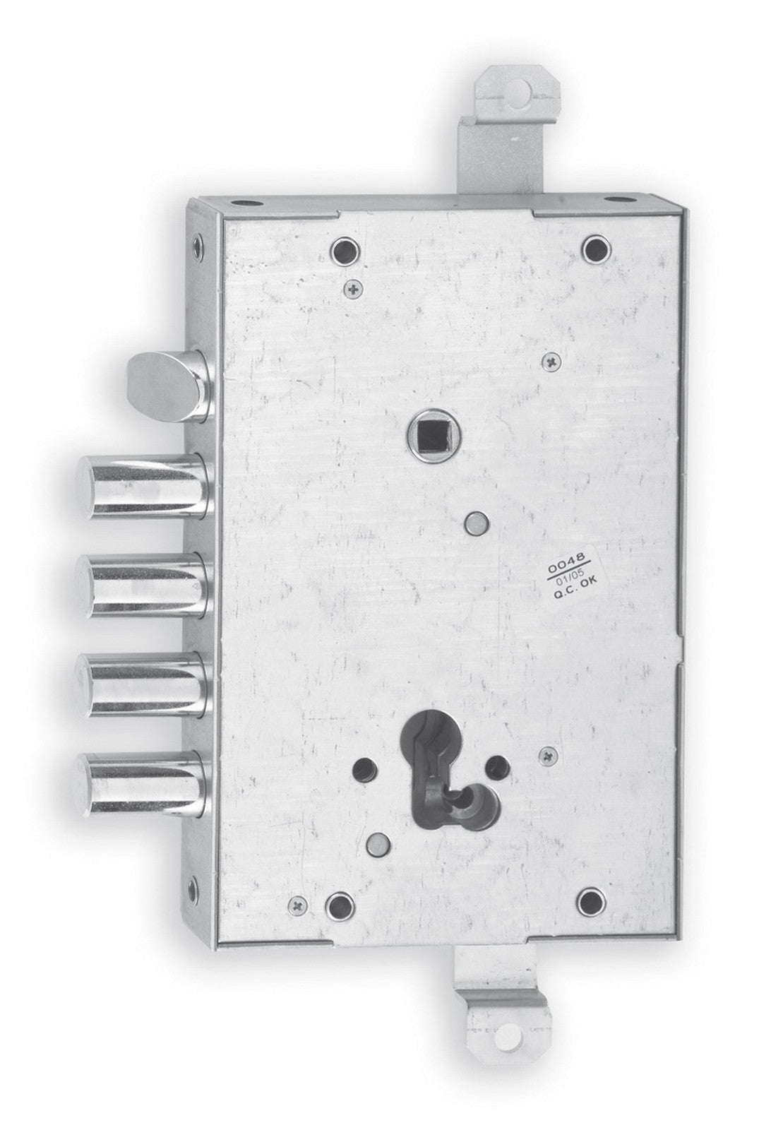 iseo serratura porte blindate art. 668gf (cisa) interasse catenacci 28mm cod:ferx.11083