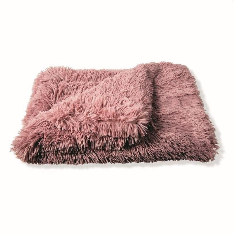 GLAM COPERTA ROSA  IN ECOPELLICCIA 150X200 440 GSM