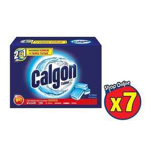 7 CALGON PASTIGLIE ANTICALCARE LAVATRICE CLASSICO 15 TABS