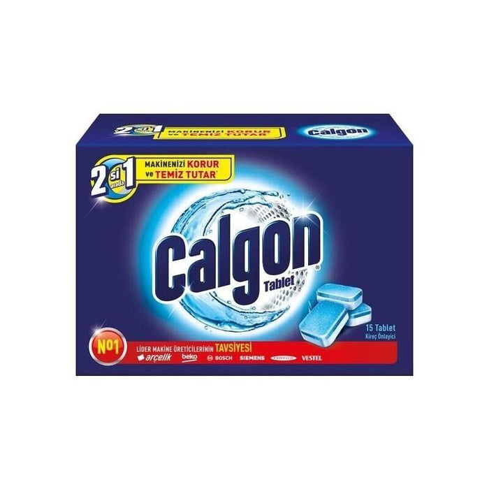 7 CALGON PASTIGLIE ANTICALCARE LAVATRICE CLASSICO 15 TABS