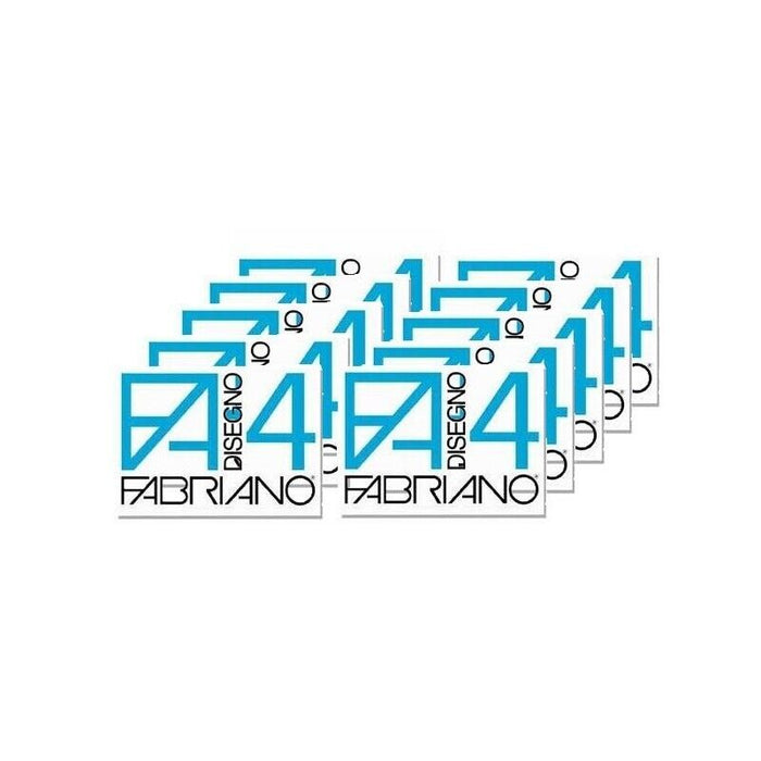 10 BLOCCHI FABRIANO F4 33 X 48 CM LISCI RIQUADRATI DA 20 FOGLI