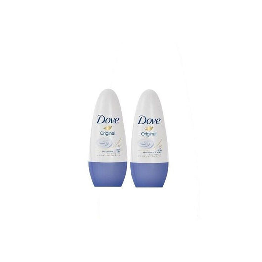 2 DOVE DEODORANTE ROLL ON 50 ML ORIGINAL/CLASSIC  ANTI TRASPIRANTE CON VITAMINE E E F