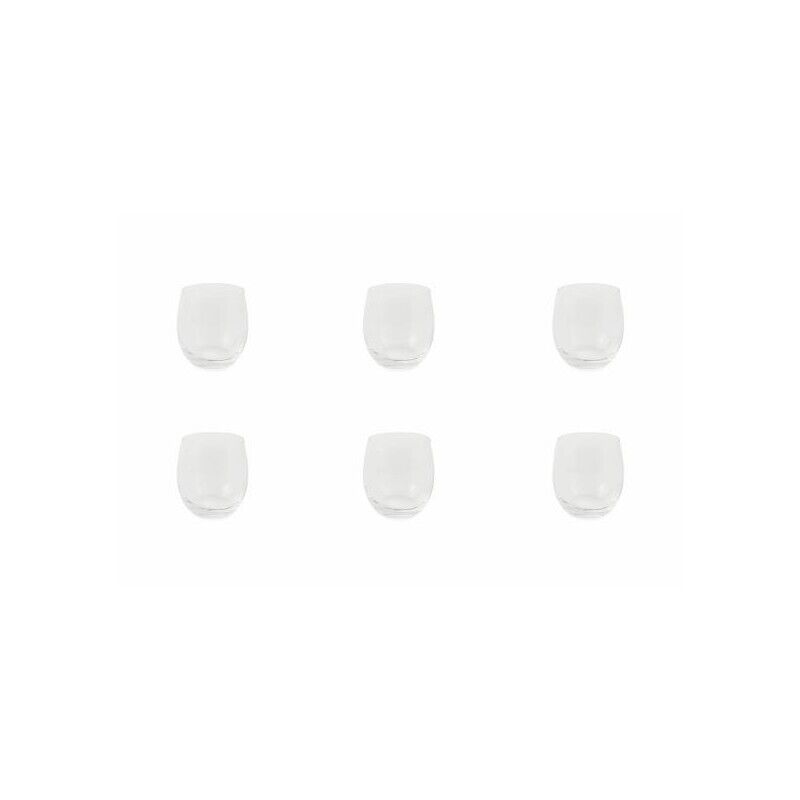 MERGUS SET 6 BICCHIERI ACQUA IN CRISTALLO DI BOHEMIA 410 ML