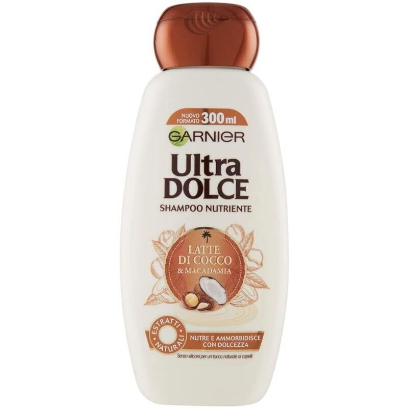 ULTRA DOLCE SHAMPOO LATTE DI COCCO E MACADAMIA 300ML