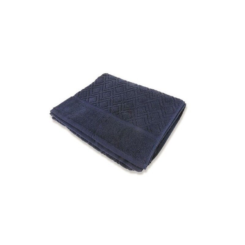 DIAMOND ASCIUGAMANO IN COTONE 81 X 139 CM COLORE BLU
