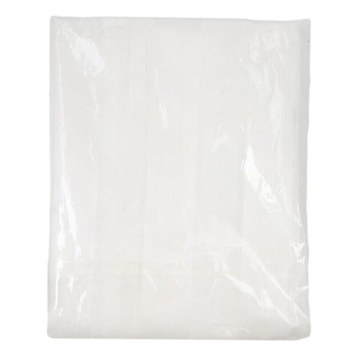 TENDA VELO PER GAZEBO 150 X 280 CM BIANCA CON RIGHE VELATE