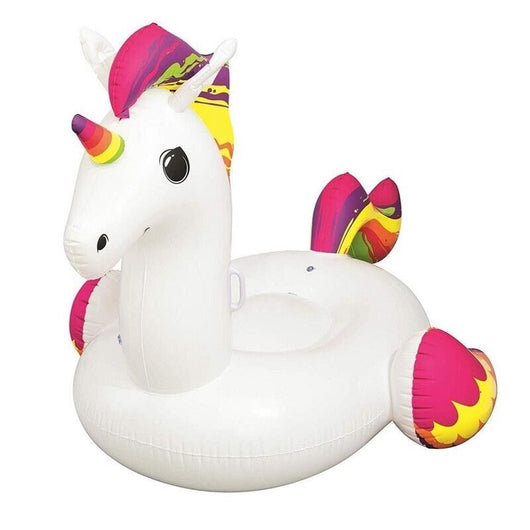 ISOLA INTEX MATERASSINO GONFIABILE UNICORNO BIANCO 287 X 193 X 165 CM