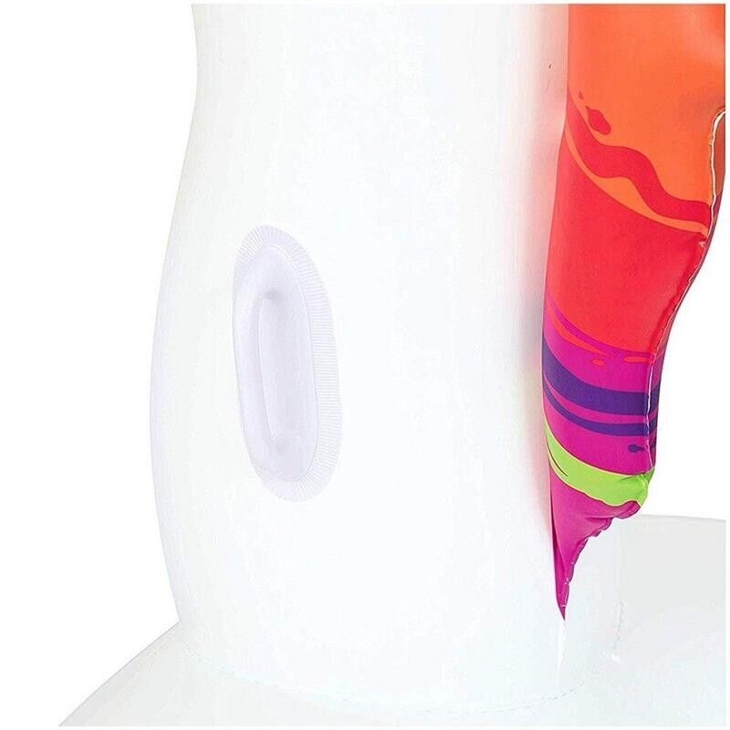 ISOLA INTEX MATERASSINO GONFIABILE UNICORNO BIANCO 287 X 193 X 165 CM