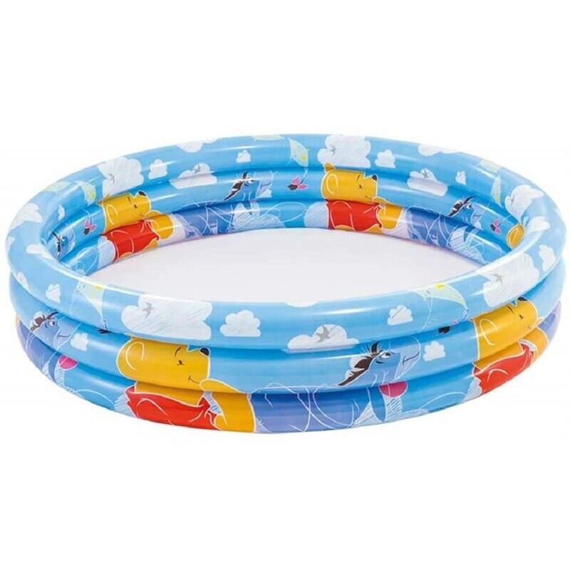 INTEX PISCINA WINNIE THE POOH 147 X 33 CM C. MAX 288 LT RIEMPIMENTO 23 CM ETÀ 2+