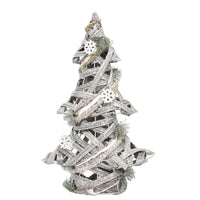 MAURY'S ALBERO DI NATALE IN LEGNO 45 CM LINEA WOODY XMAS