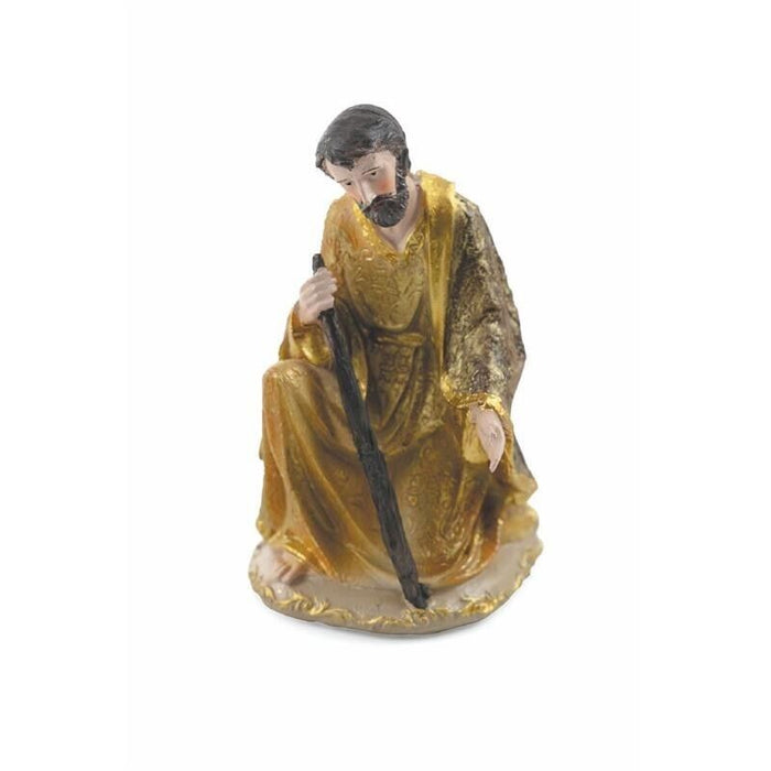 NATIVITÀ IN CERAMICA 9 PEZZI 20 CM