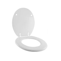 MAURY'S COPRI WATER WC EXTRA BIANCO KIT DI MONTAGGIO CON GANCI INOX
