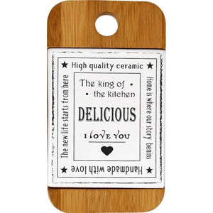 MAURY'S DELICIOUS TAGLIERE CON INSERTO IN CERAMICA 28CM