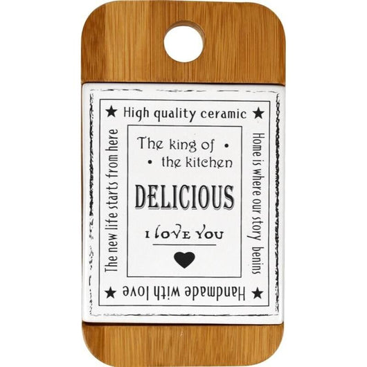 MAURY'S DELICIOUS TAGLIERE CON INSERTO IN CERAMICA 28CM