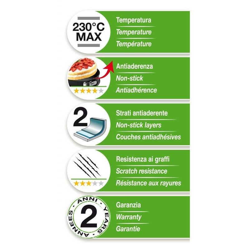 TEGLIA FORNO ANTIADERENTE 12 MONO PORZIONI PER MUFFINS CUPCAKES E DOLCI NERO