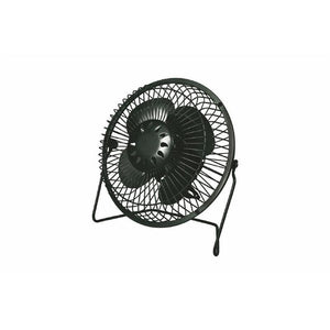 KIT POWER BANK + MINI VENTILATORE GRIGIO USB 5 V