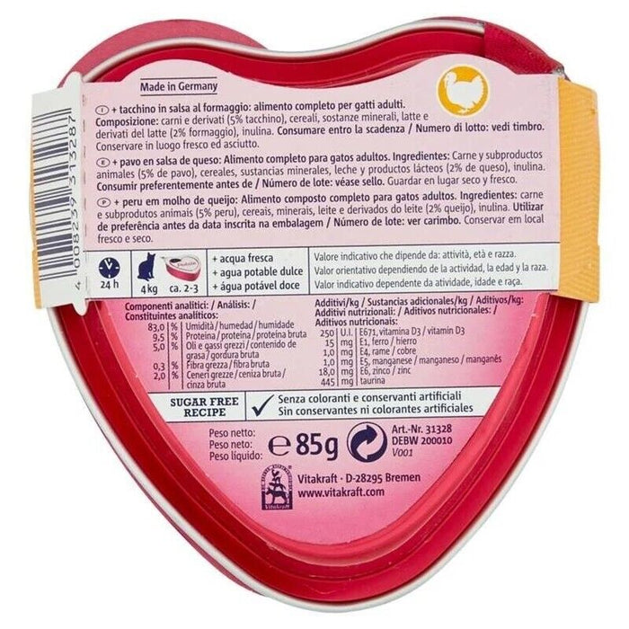 30 PZ GATTO POÉSIE SAUCE + TACCHINO IN SALSA AL FORMAGGIO 85 G