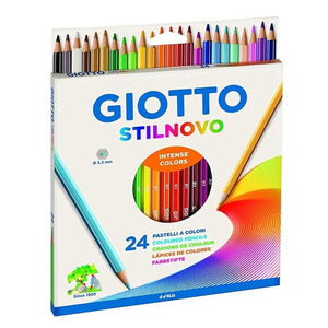 GIOTTO STILNOVO PASTELLI A COLORI 3,3MM 24PZ