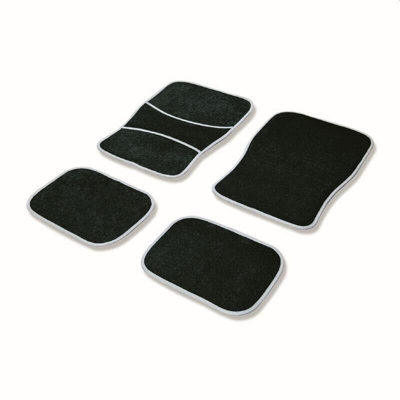 SET 4 TAPPETI AUTO UNIVERSALI IN TESSUTO