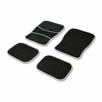 SET 4 TAPPETI AUTO UNIVERSALI IN TESSUTO