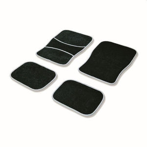 SET 4 TAPPETI AUTO UNIVERSALI IN TESSUTO