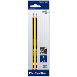 MATITA STAEDTLER N4 2H NORIS ALTA QUALITÀ 2PZ