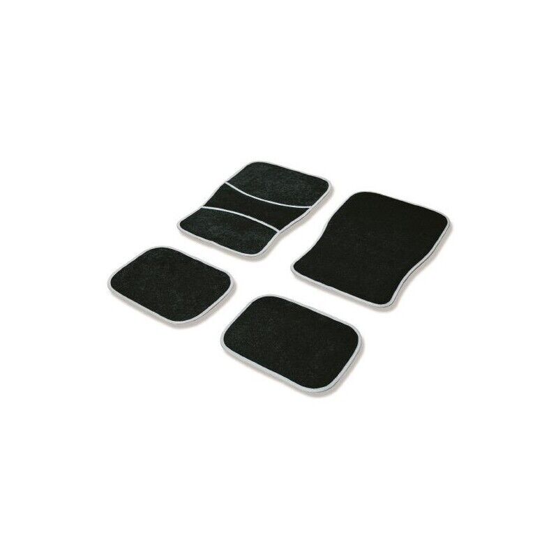 SET 4 TAPPETI AUTO UNIVERSALI IN TESSUTO