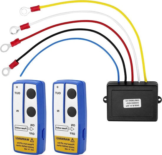 Afstandsbediening radiografica per gru elettrica, alimentazione 12V, portata 30-70 m