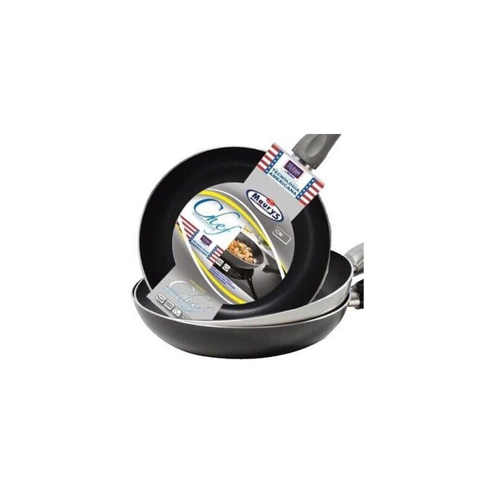 SET 3 PADELLE A INDUZIONE ANTIGRAFFIO MAURY'S CHEF 22 24 26 CM