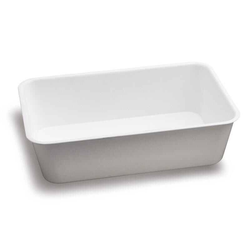 VASSOIO MULTIUSO IN PLASTICA CATERING DI COLORE BIANCO 20 X 30 X H8 CM BIANCO